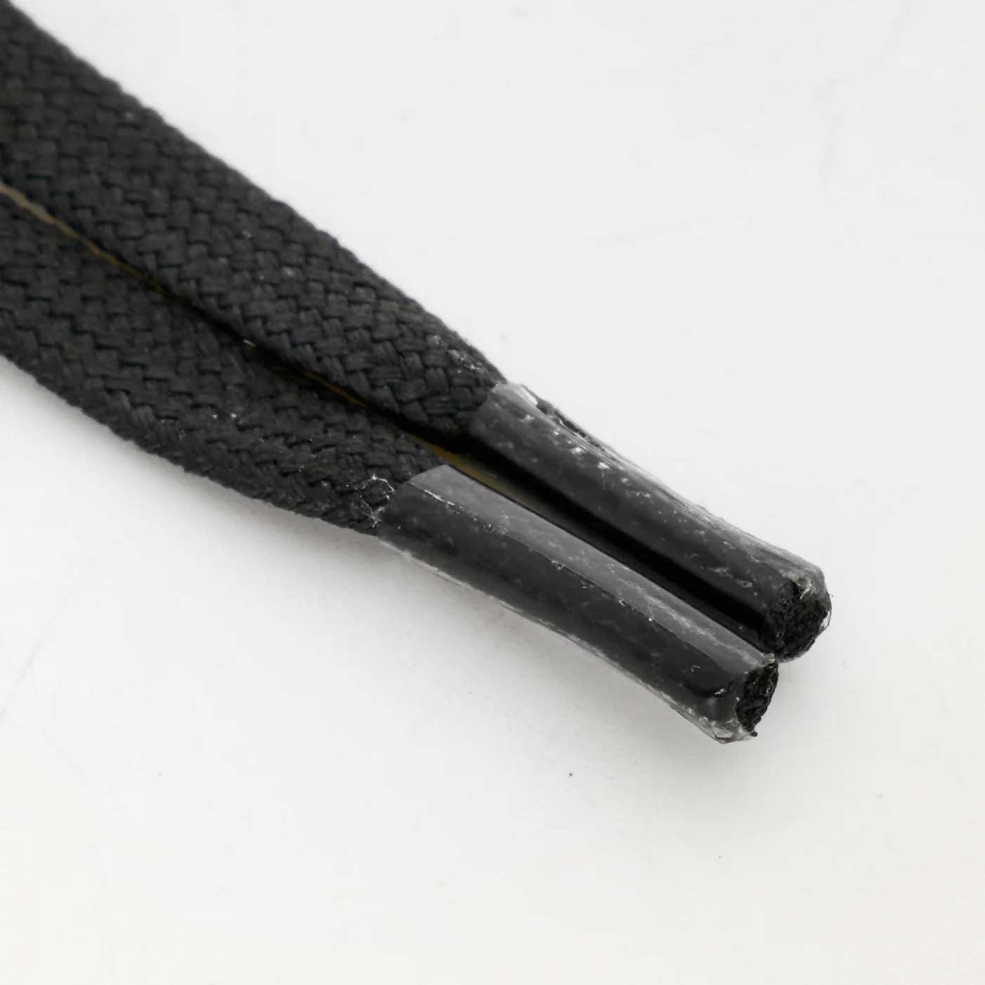 Symetrics Waxed Laces - Black / White - Image 6