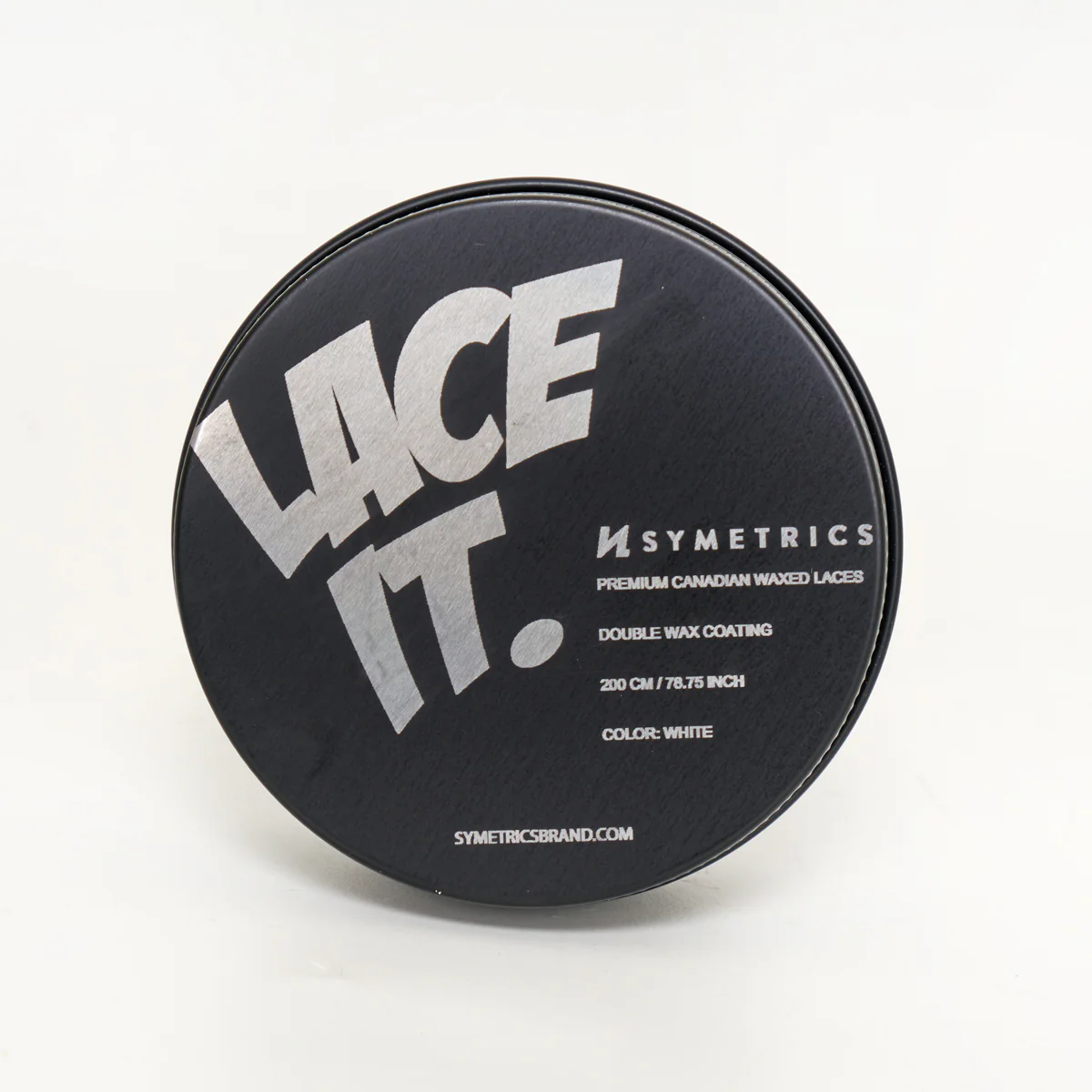 Symetrics Waxed Laces - Black / White - Image 9