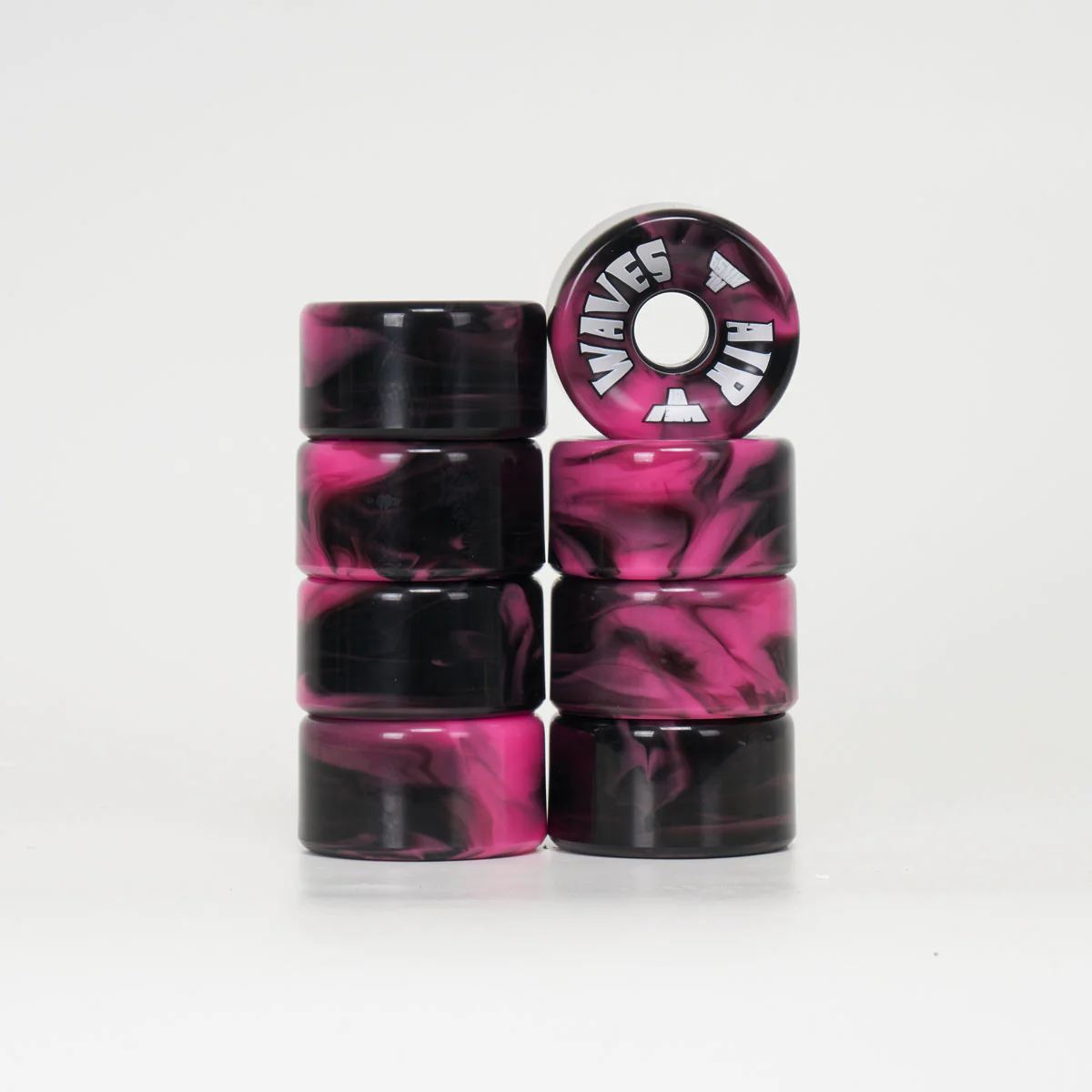 Airwaves - Pink & Black Swirl
