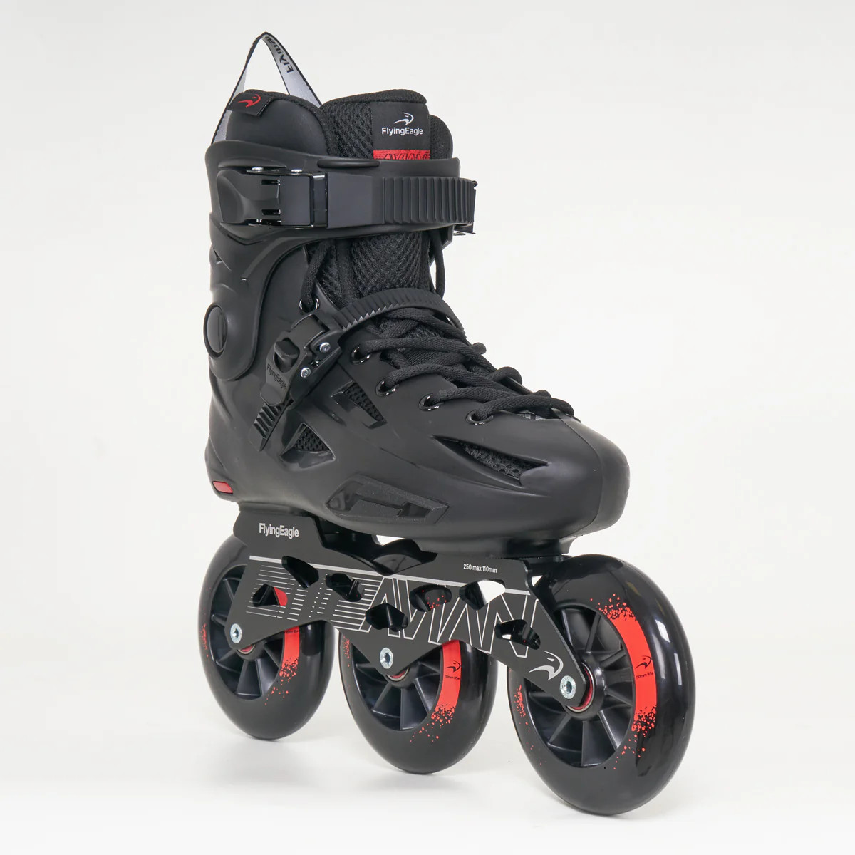 Flying Eagle Avian 3-Wheel Inline Skates - Black - Image 2