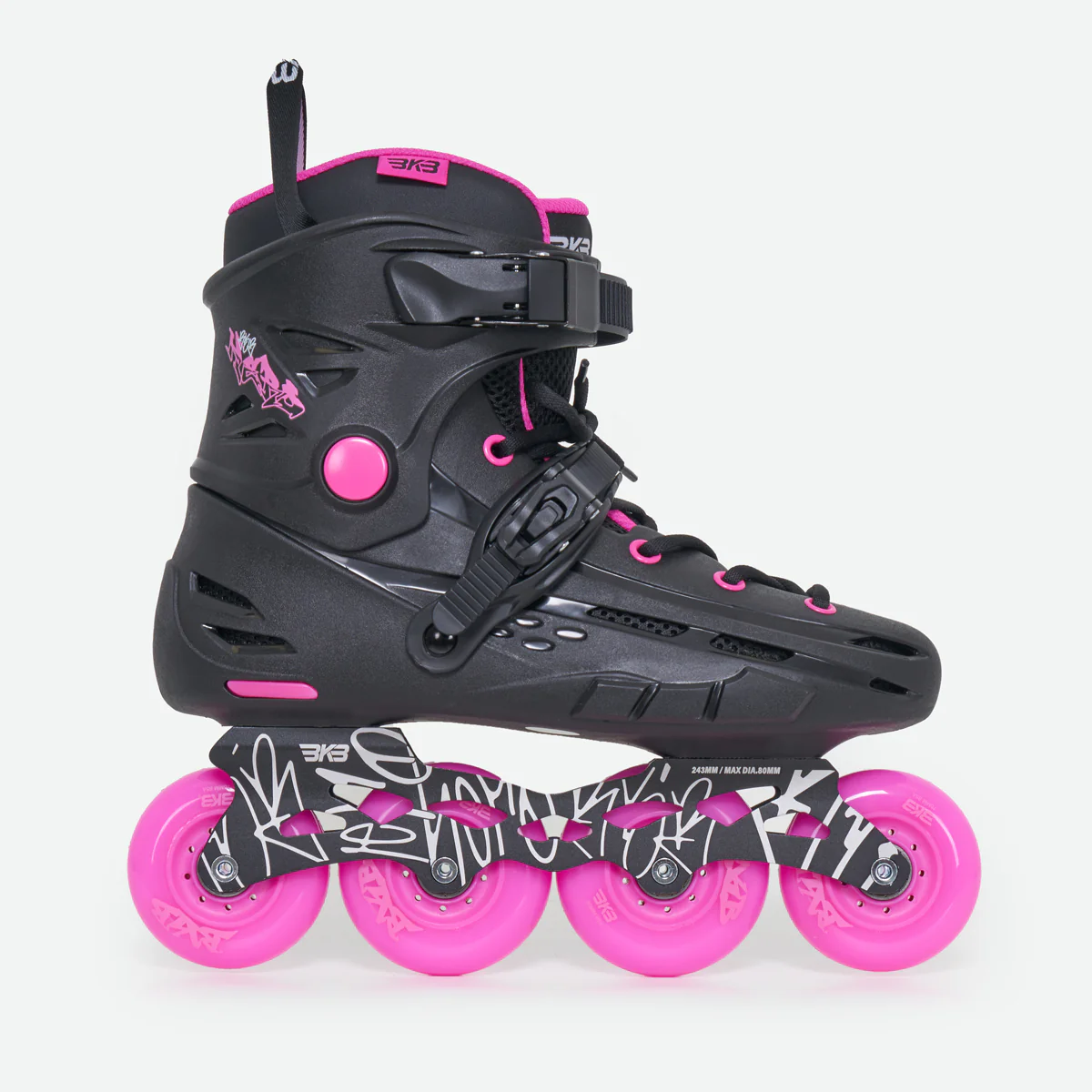 BKB Hero Inline Skates - Pink/Black