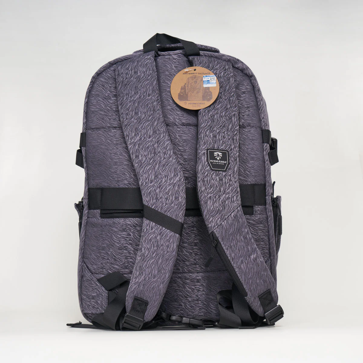 Flying Eagle Movement Backpack - Dark Grey - Image 2