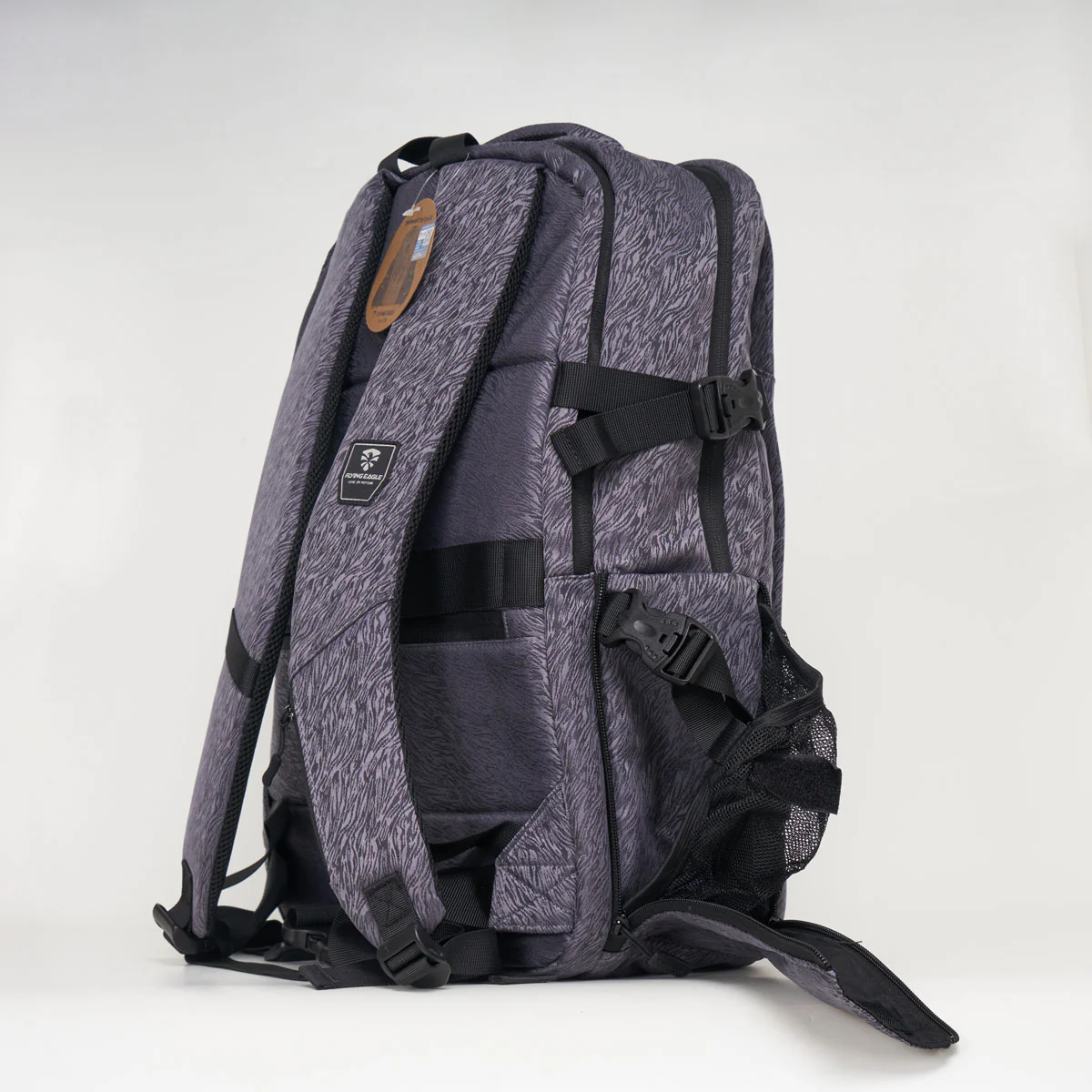Flying Eagle Movement Backpack - Dark Grey - Image 3