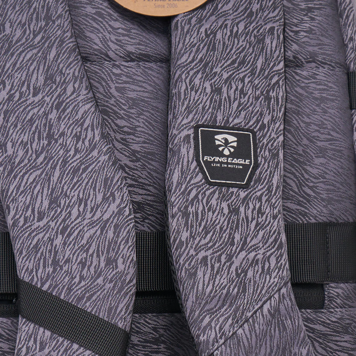 Flying Eagle Movement Backpack - Dark Grey - Image 4