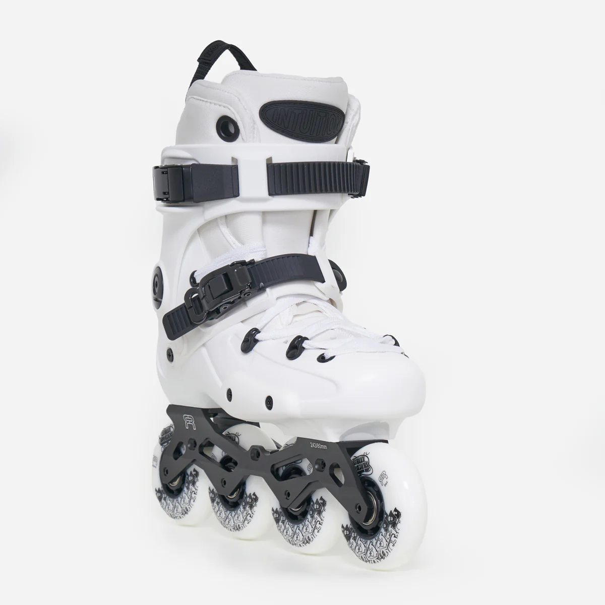 FR Skates FR1 80 Deluxe Intuition - Unisex - White (2025/2026 Version with white/white intuition liner) - Image 2