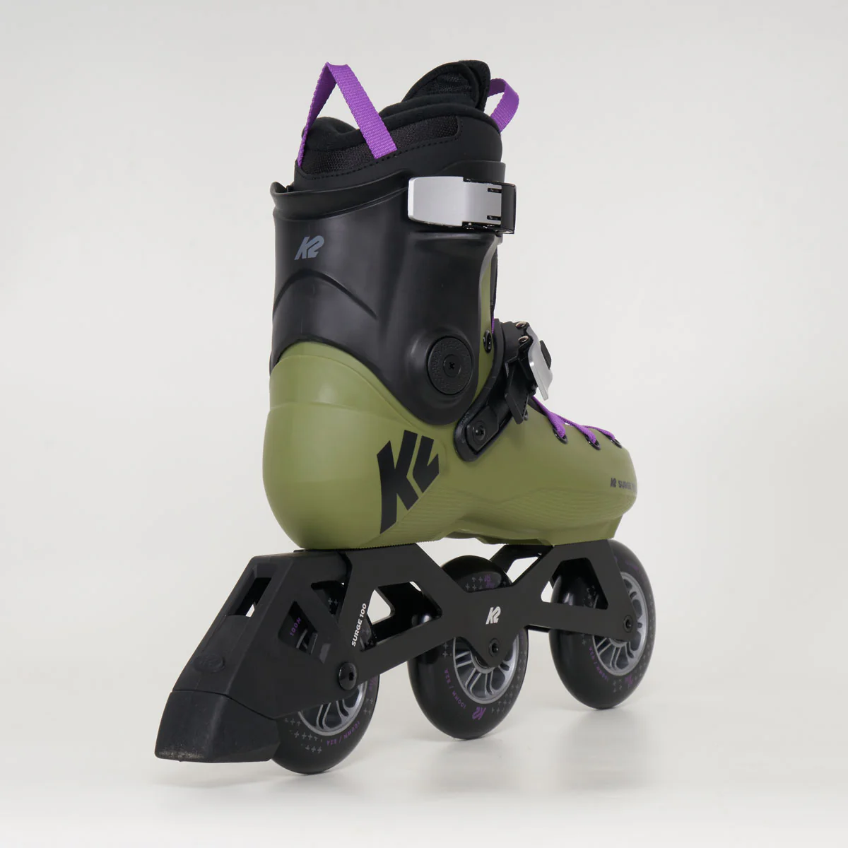 K2 Surge 100 Inline 3-Wheel Skates - Unisex - Image 3