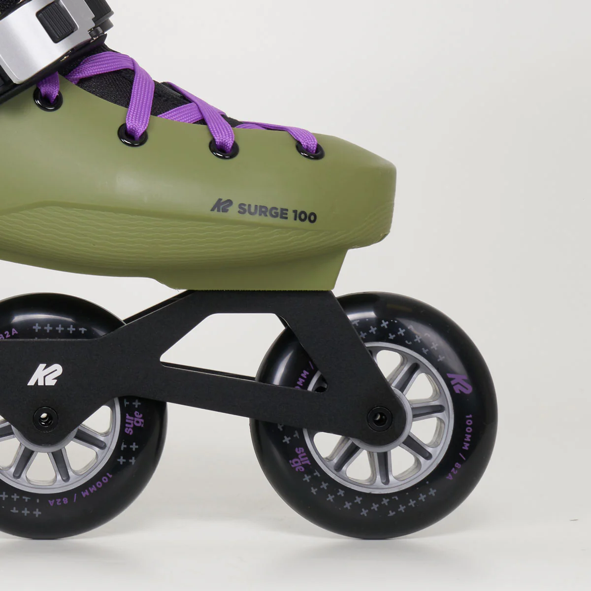 K2 Surge 100 Inline 3-Wheel Skates - Unisex - Image 4