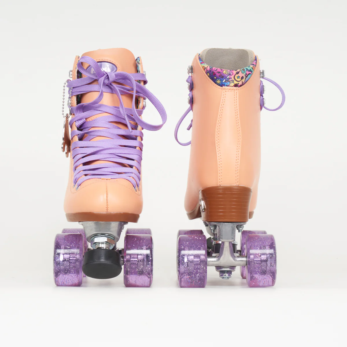 Moxi Beach Bunny Peach Rollerskates - Image 3