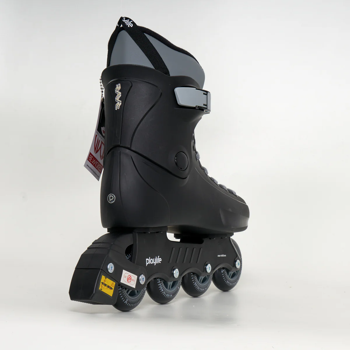 Playlife Rave 80 - Black Inline Skates *Last pair* - Image 2