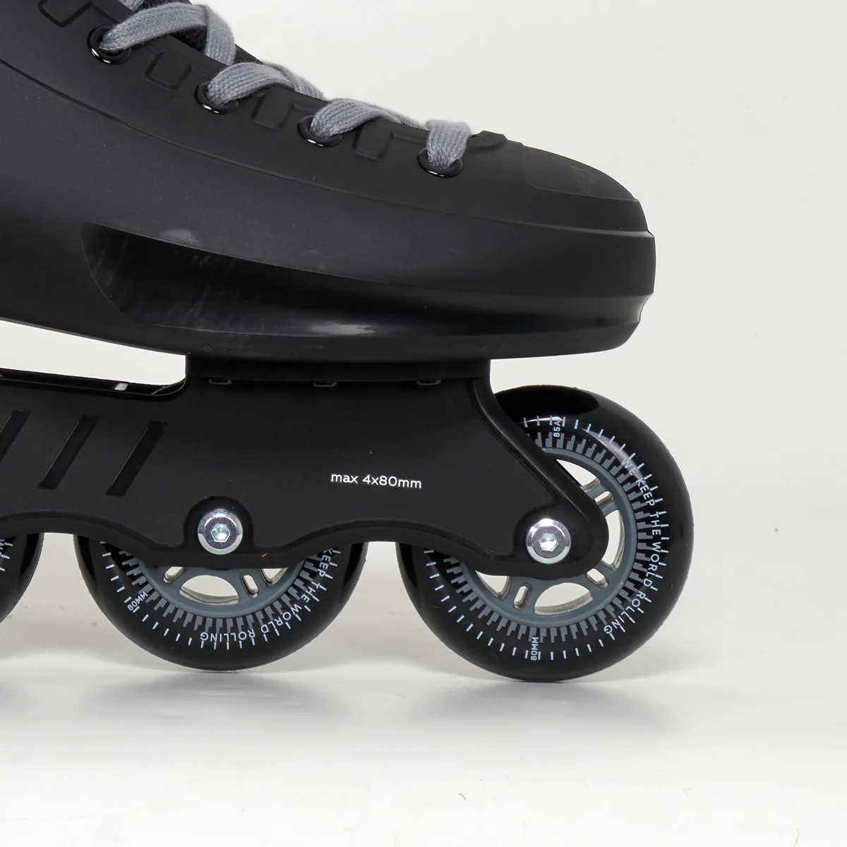 Playlife Rave 80 - Black Inline Skates *Last pair* - Image 4