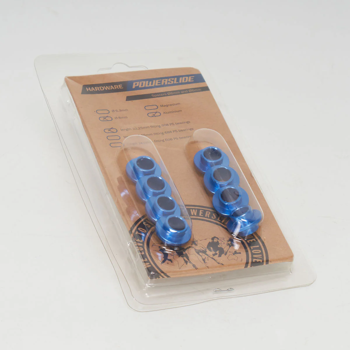 Powerslide 8mm Bearing Spacers (10.25mm depth) - Image 2