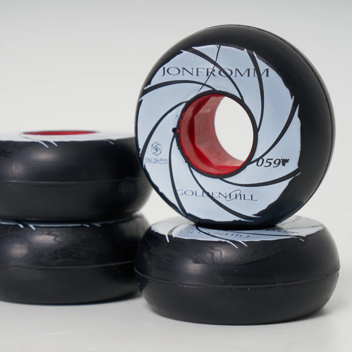 Red Eye Jon Fromm 'Childhood' 59mm / 90a Wheels - Black - Image 2