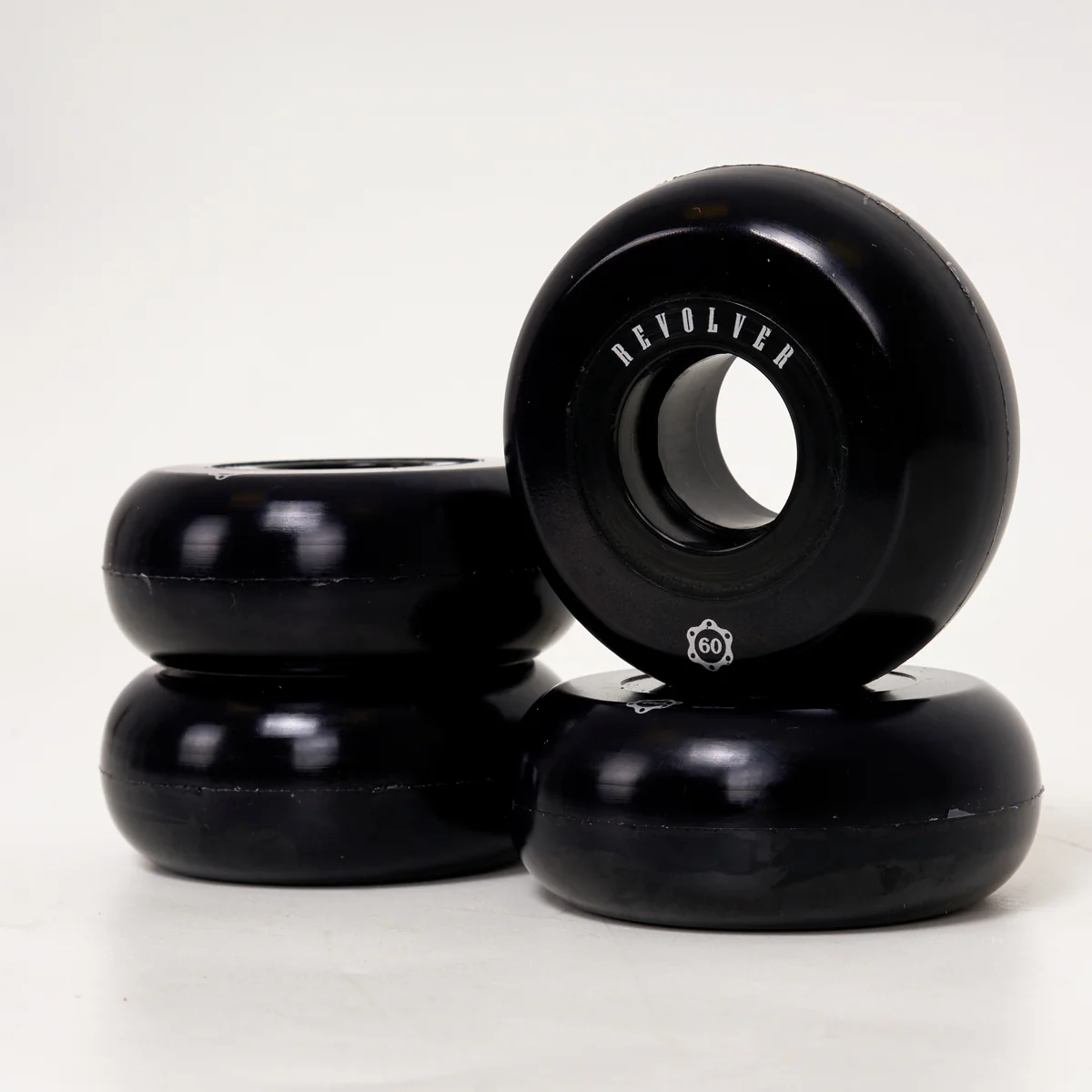 Revolver Black Wheels - 60mm - Image 3