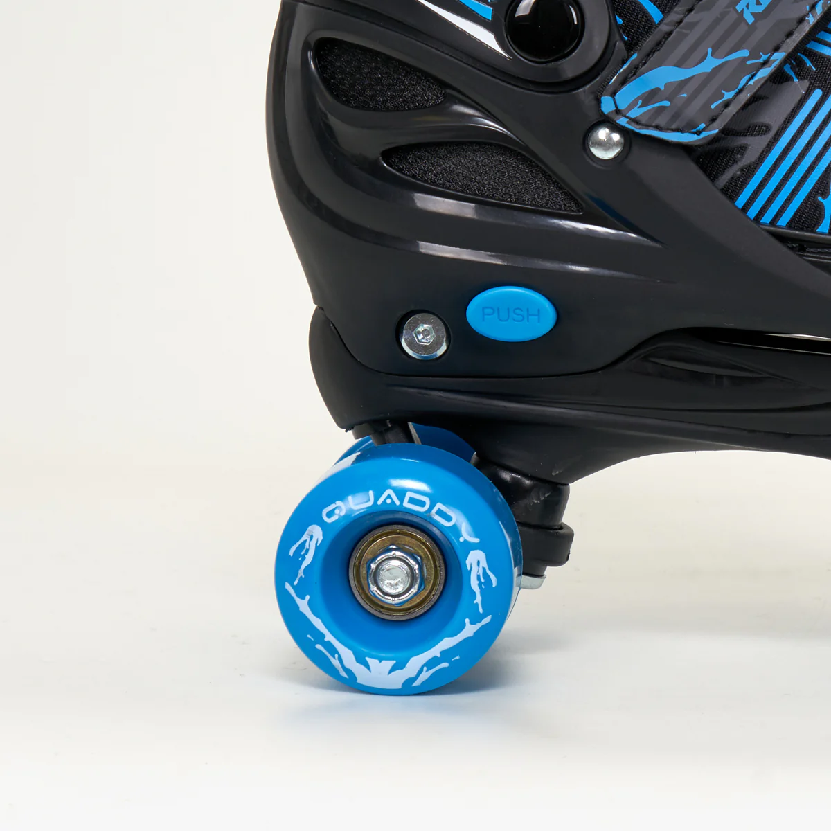 Roces "Quaddy" - Kids Blue Adjustable Roller Skates - Image 4