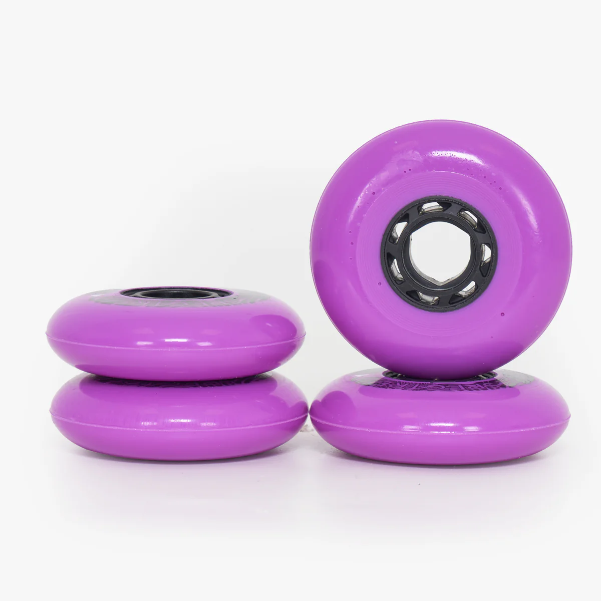 Rollerblade Hydrogen Spectre Wheels 80mm - Dark Fuschia - Image 2