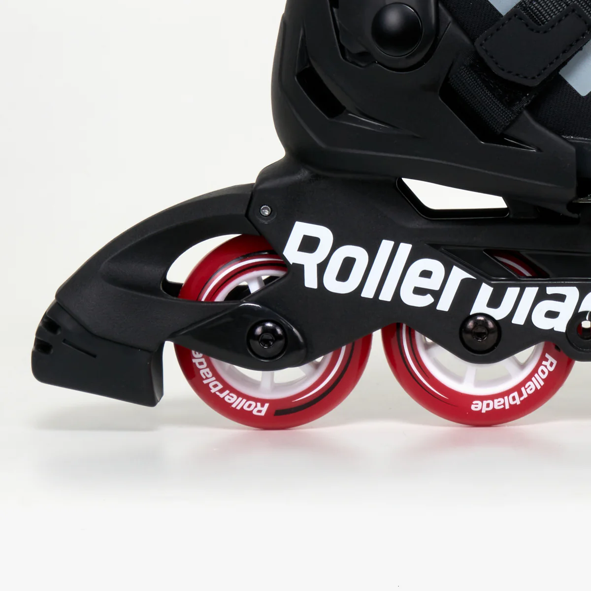 Rollerblade Microblade Junior Adjustable Inline Skates - Black / Red - Image 4