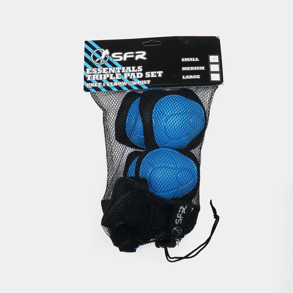 SFR 'Essentials' Youth Kids Triple Pad Set - Blue - Image 4
