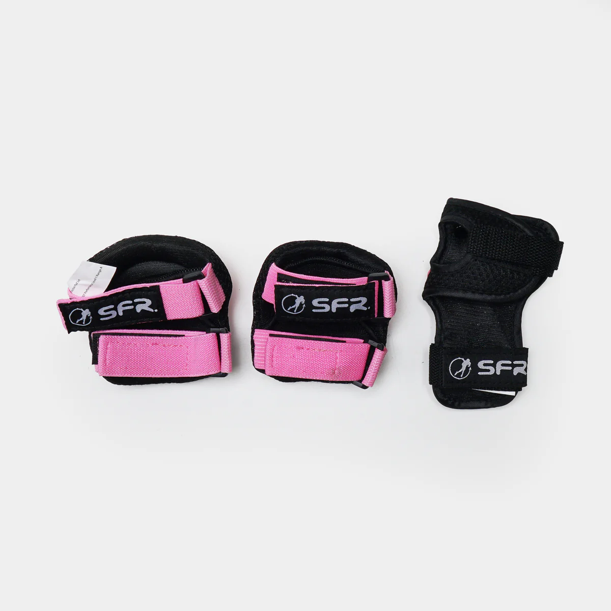 SFR 'Essentials' Youth Kids Triple Pad Set - Pink - Image 2